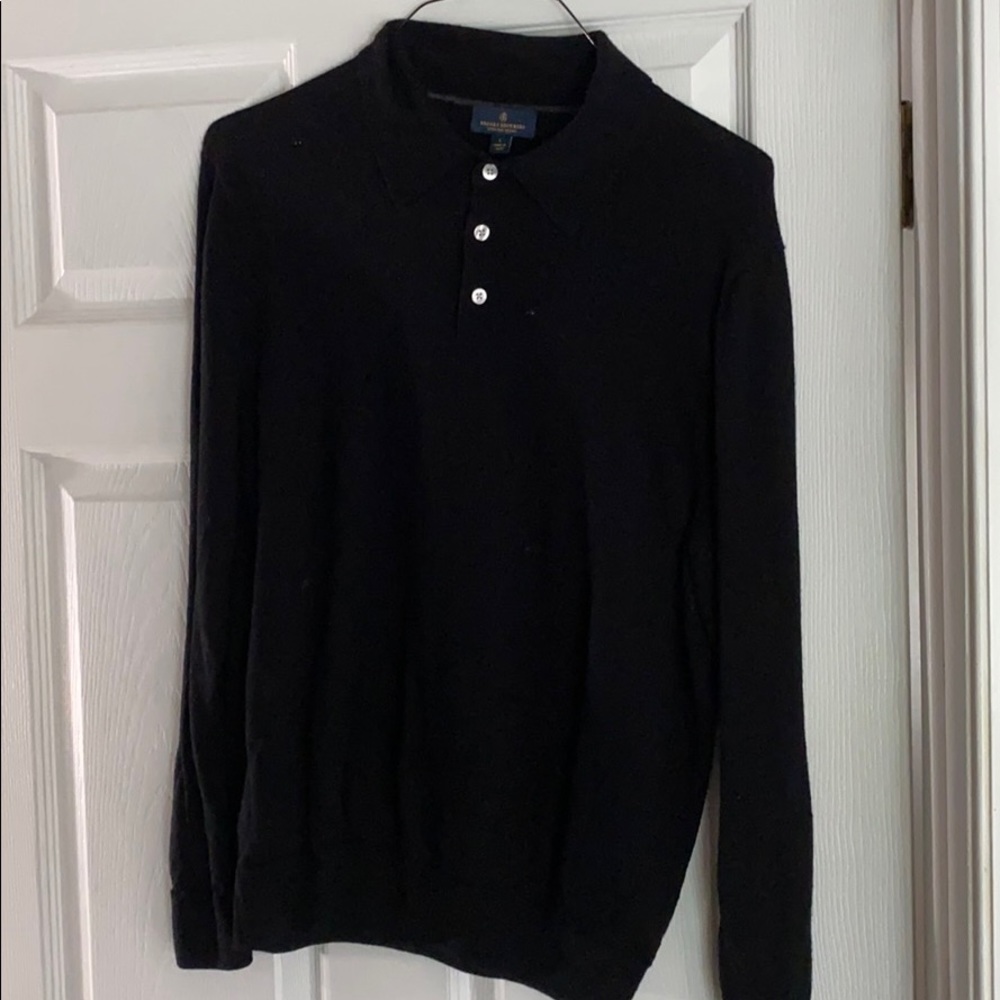 Brooks Brothers quarter button sweater